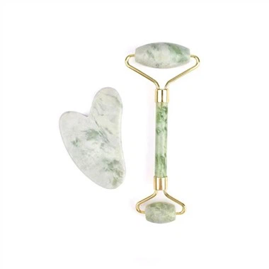 Jade valjak i gua sha struganje alata za masažu