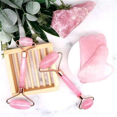 Njega kože Prirodni žad valjak za dvostruko glava lica za lice