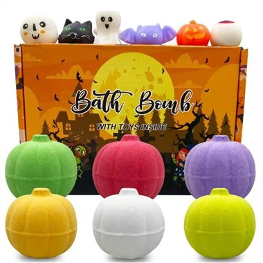 Bath bombe sa Halloween Squishy igračke iznutra